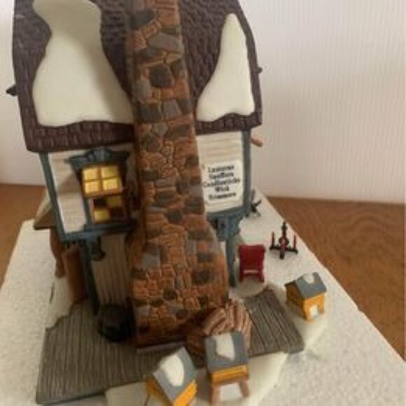 Department 56 Platts Candles & Wax Winter Holiday Village House Figurine - Picture 8 of 10